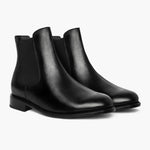 Handmade Men Black  Leather Boot