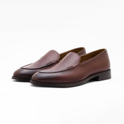 Handmade Brown Loafers - 9.5
