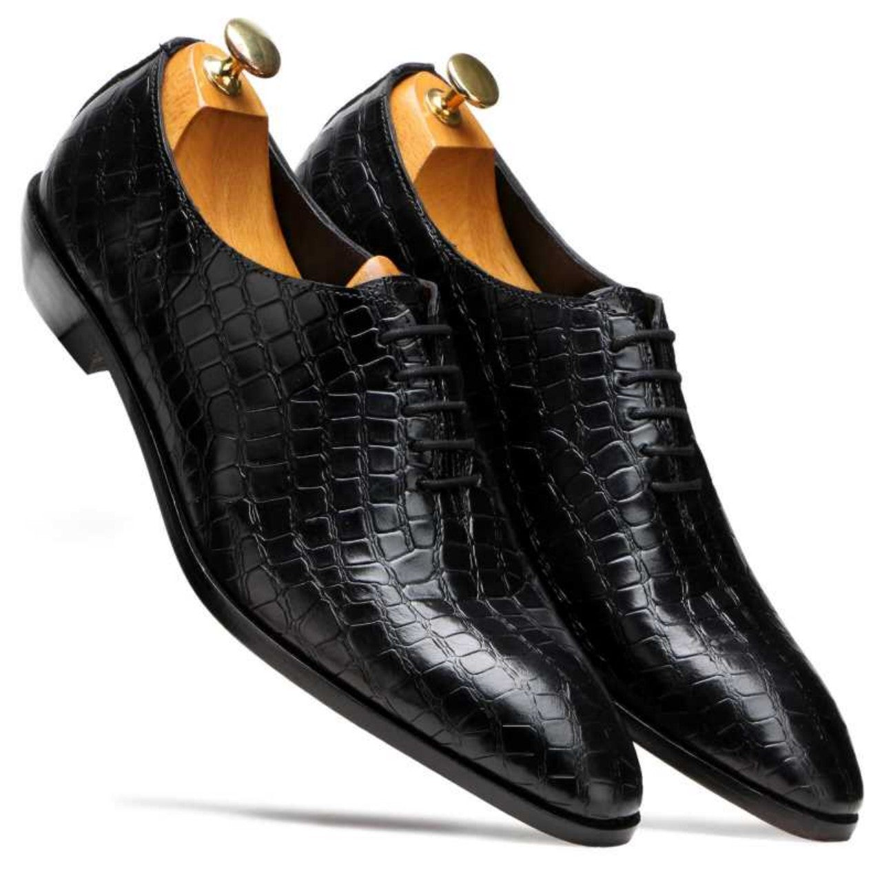 Handmade Textured Oxfords - 9.5