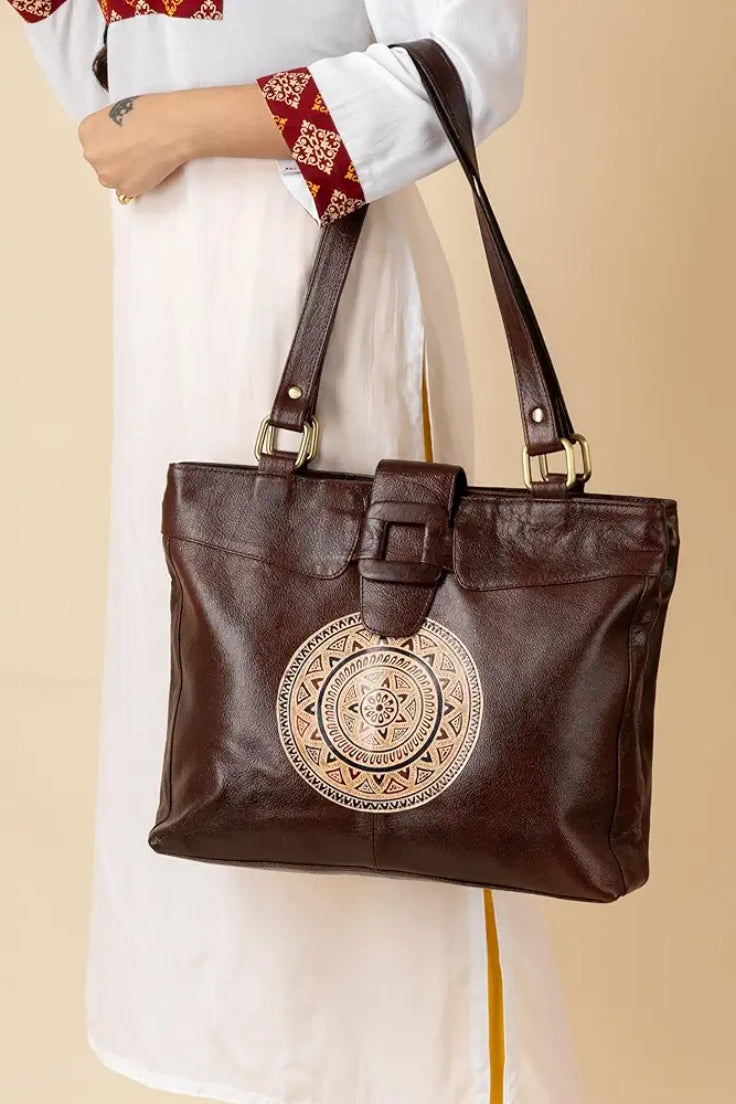 Handmade Genuine Leather Ladies handbag