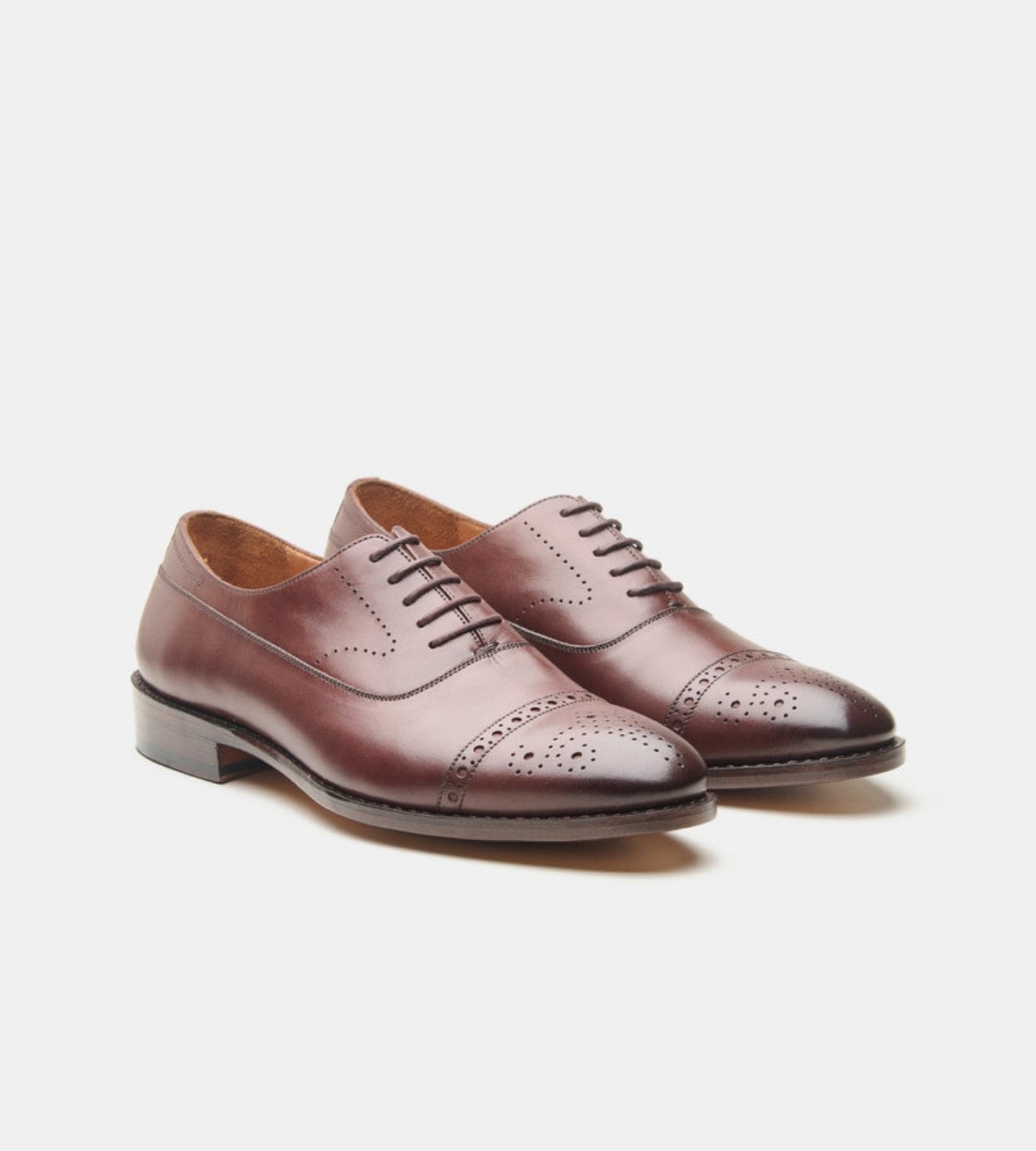 Handmade Brown Adelaide Oxfords shoes - 9.5