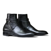 Handmade Jodhpurs Boots, Leather Buckle Boots For Men's