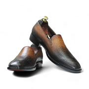 Handmade Python Slip-On Loafers | Luxury Leather Loafer Shoes for Men