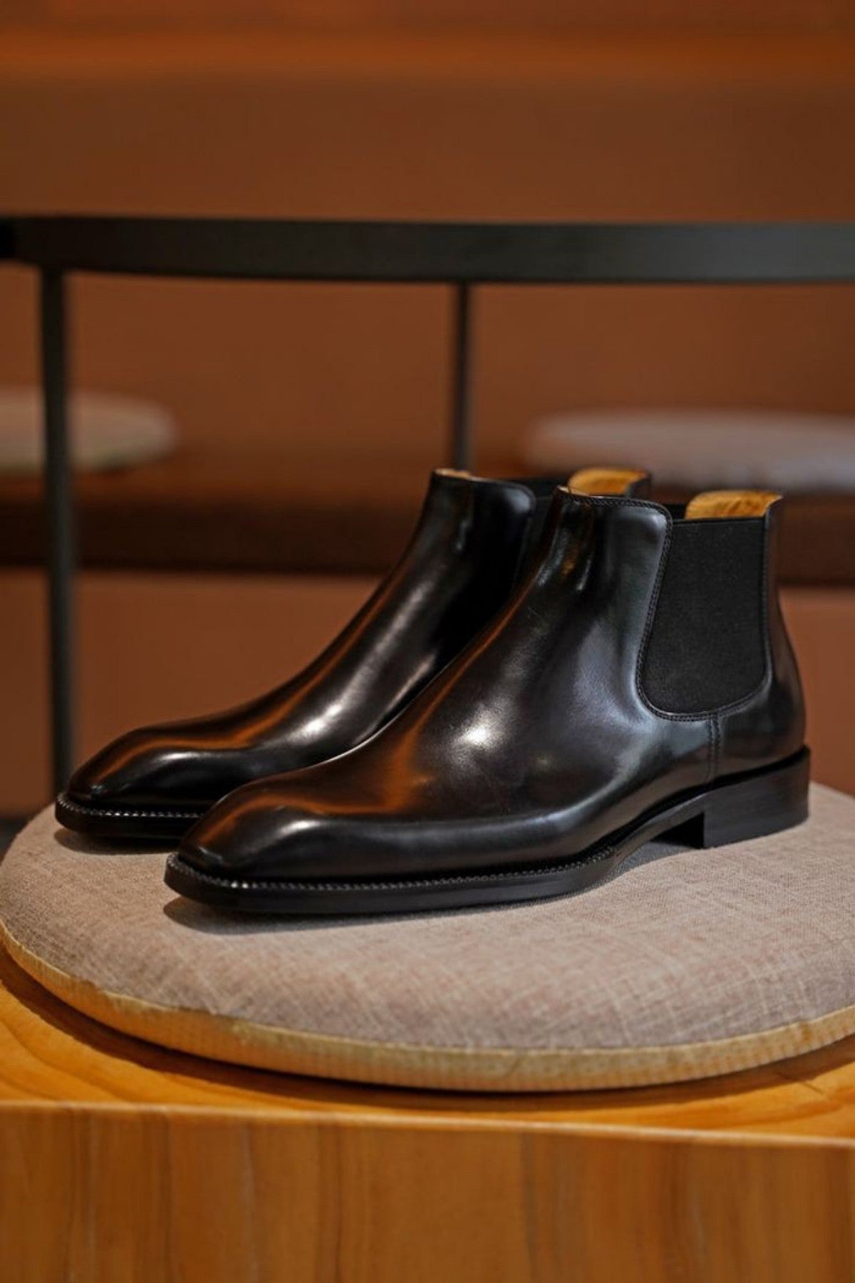 HANDMADE CRAFTSMANSHIP CHELSEA BOOTS | HANDCRAFTED MEN'S FORMAL WEDDING FOOTWEAR