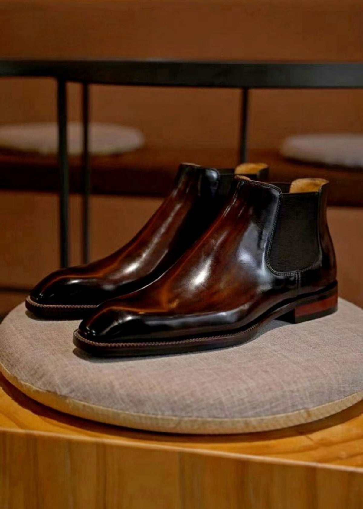 HANDMADE CRAFTSMANSHIP CHELSEA BOOTS | HANDCRAFTED MEN'S FORMAL WEDDING FOOTWEAR