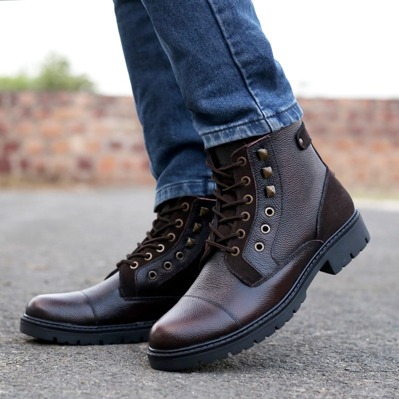 Handmade Leather Trekking and Biking Boots