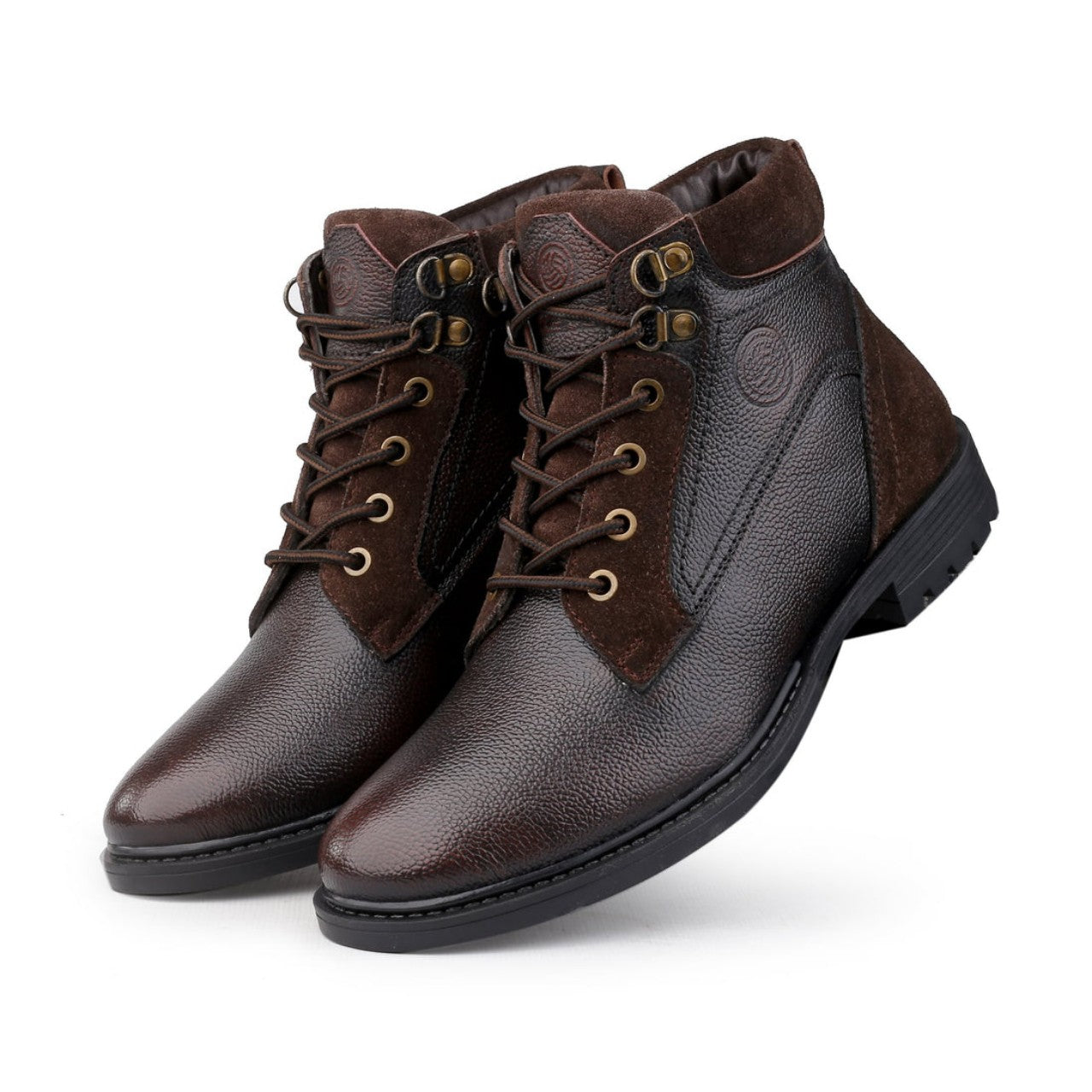 Handmade Classic Leather Boots for Bikers and Hikers