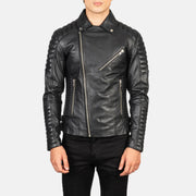 Armand Leather Biker Jacket - XXL