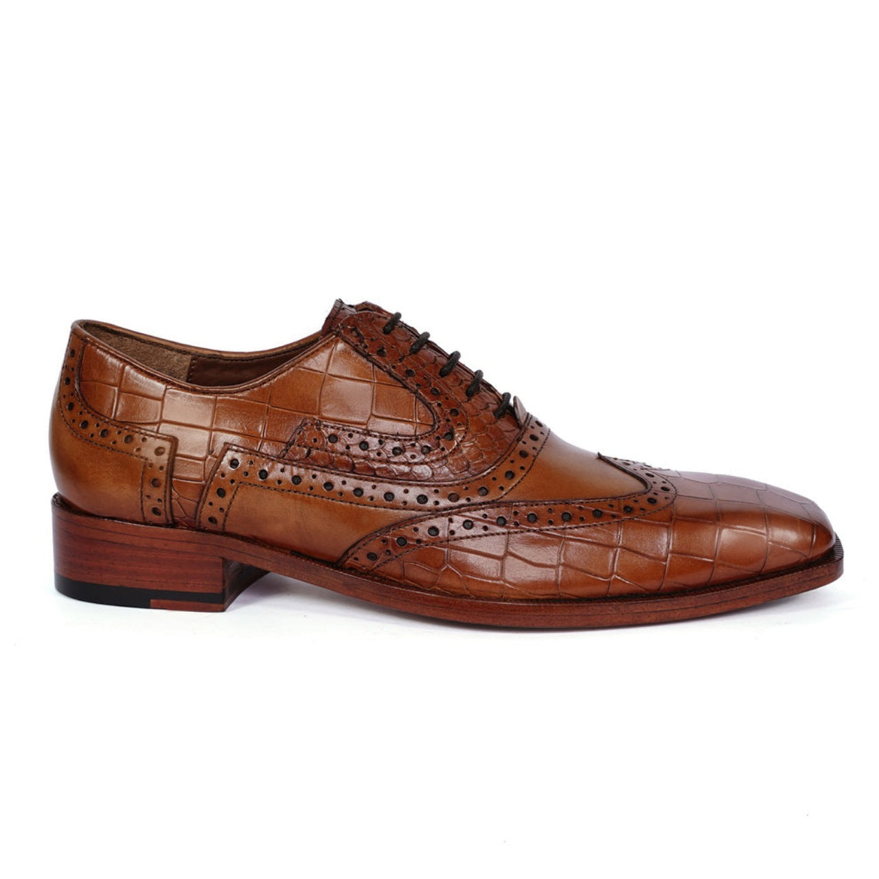 Handmade Tan Leather Formal Shoes