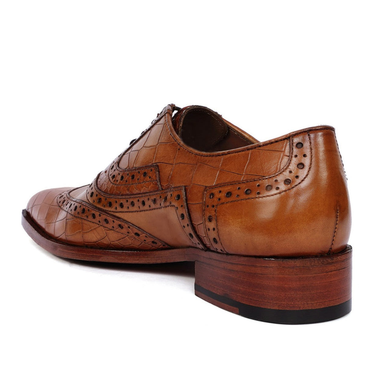 Handmade Tan Leather Formal Shoes