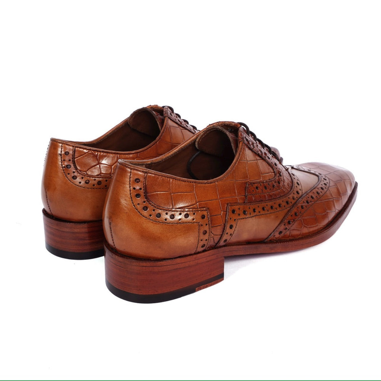 Handmade Tan Leather Formal Shoes