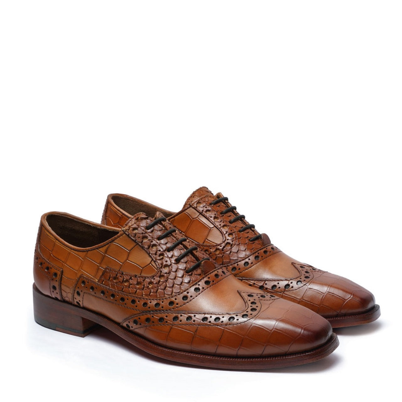 Handmade Tan Leather Formal Shoes