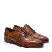 Handmade Tan Leather Formal Shoes
