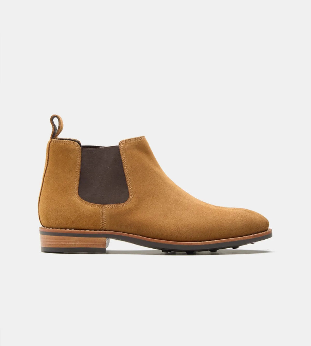 Goodyear Welted Suede Chelsea Boot