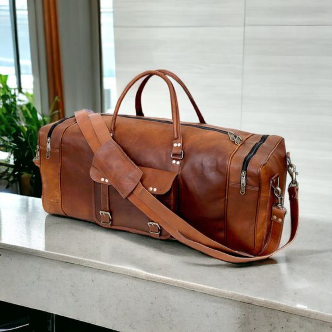 Leather Duffle Bag Premium Quality and Versatility