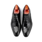 WINGTIP DERBY SHOES: - 9.5