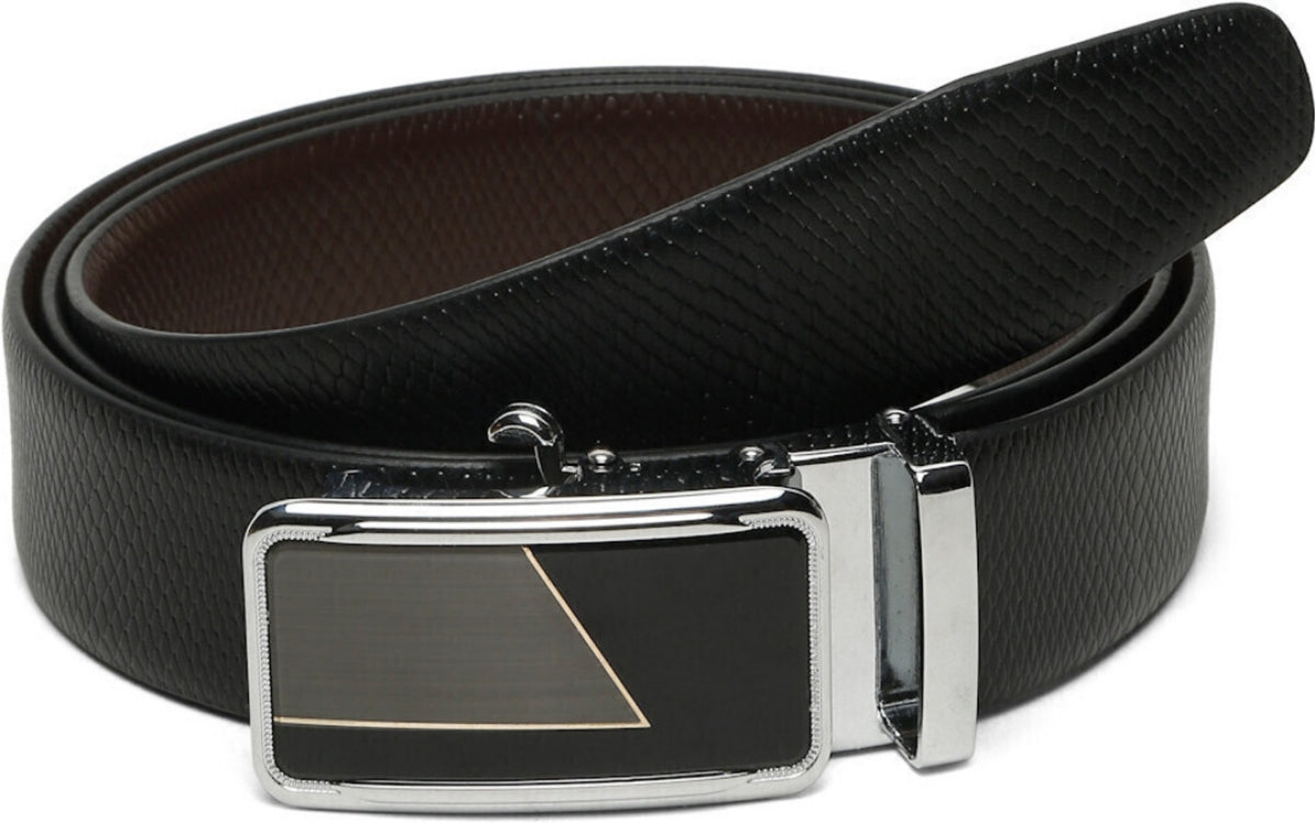 Handmade Black Genuine Leather Formal Belt for Men