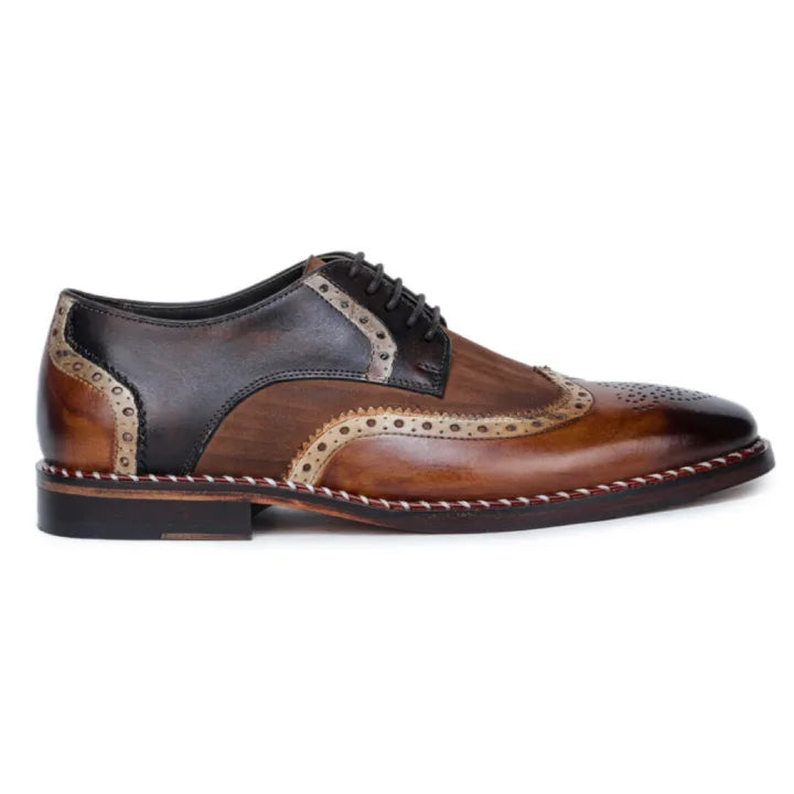MATT BROWN DESIGNER OXFORDS IN BROWN